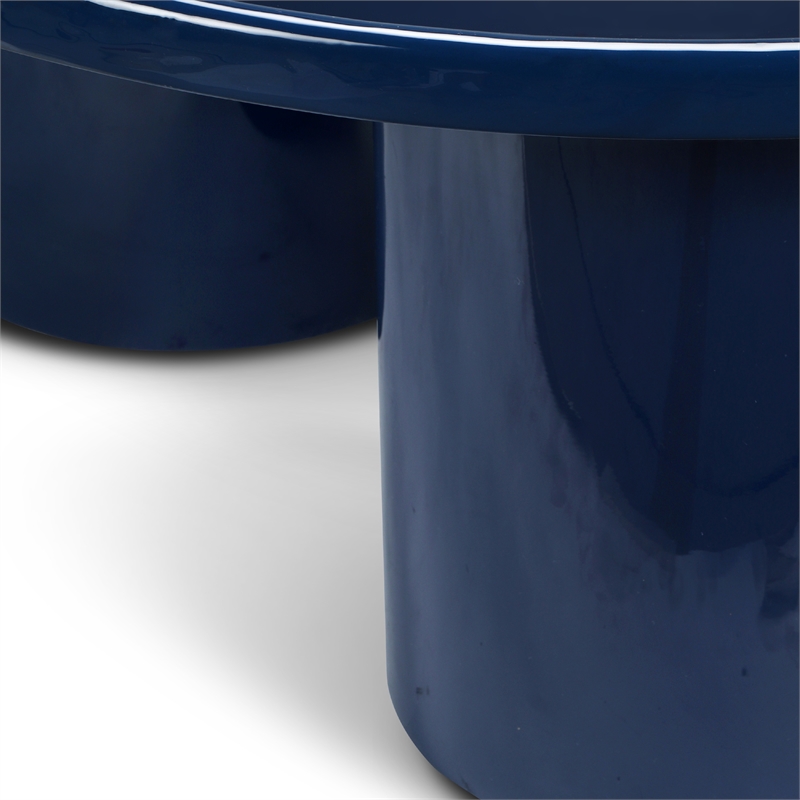 Urbia Eclat Sofia Enamel Coffee Table in Navy