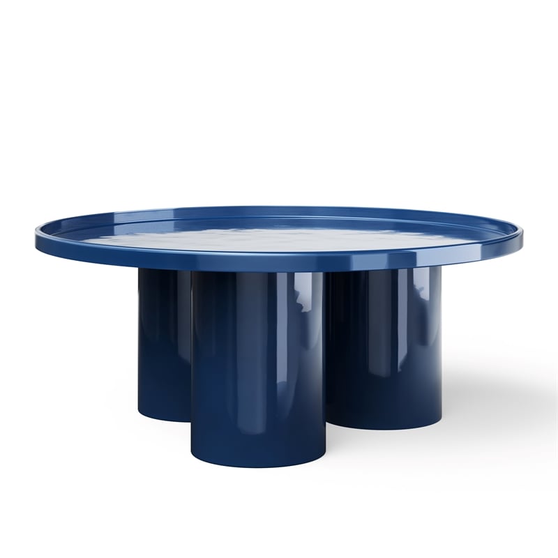 Urbia Eclat Sofia Enamel Coffee Table in Navy