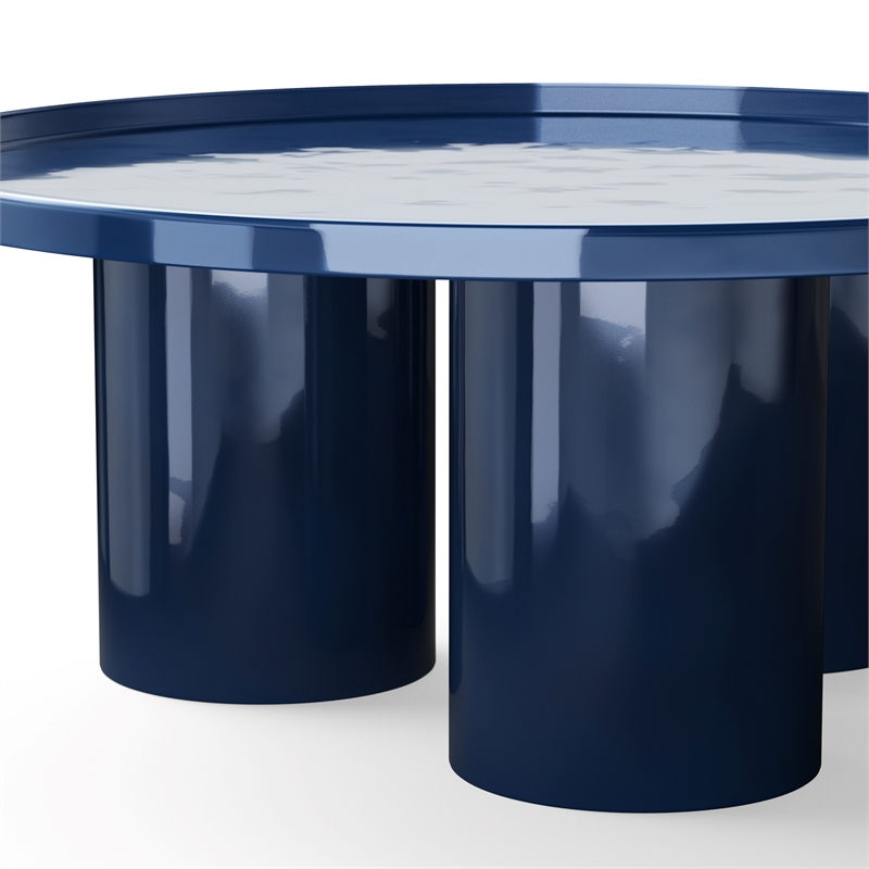 Urbia Eclat Sofia Enamel Coffee Table in Navy