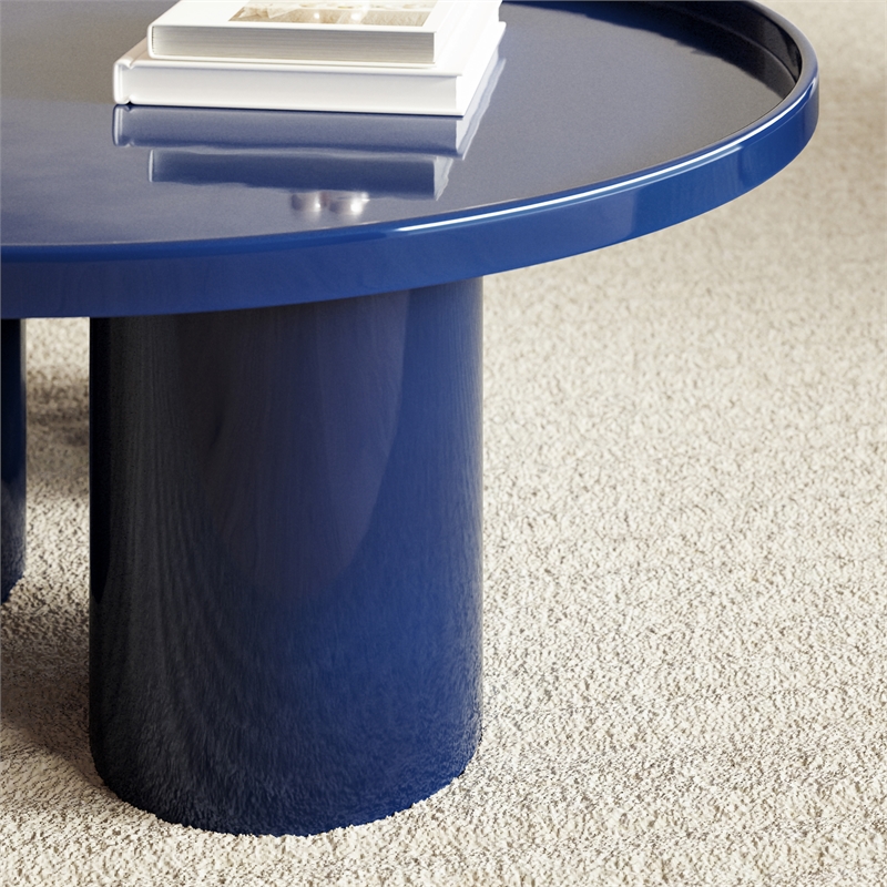Urbia Eclat Sofia Enamel Coffee Table in Navy