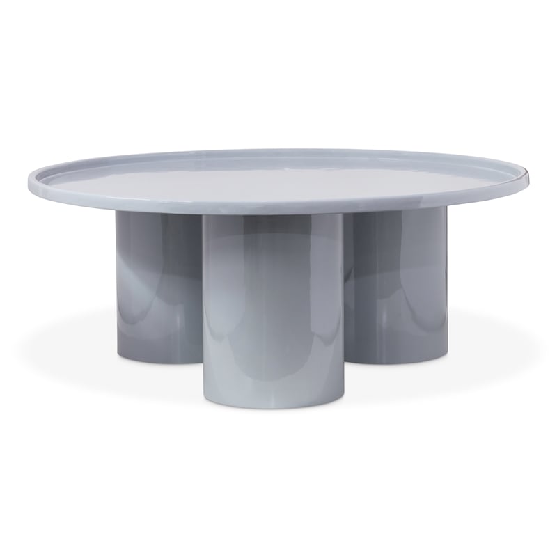 Urbia Eclat Sofia Enamel Coffee Table in Pearl Blue
