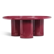 Urbia Eclat Sofia Enamel Coffee Table in Plum
