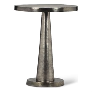 Urbia Elements Clark End Table in Antique Nickel