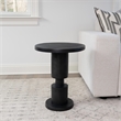 Urbia Elements Liam End Table in Antique Zinc