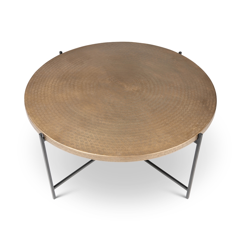 Urbia Elements Navi Coffee Table in Antique Brass