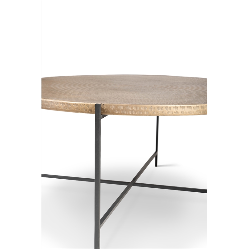 Urbia Elements Navi Coffee Table in Antique Brass