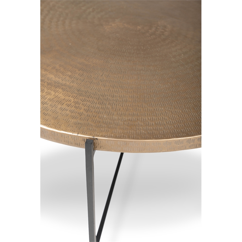 Urbia Elements Navi Coffee Table in Antique Brass