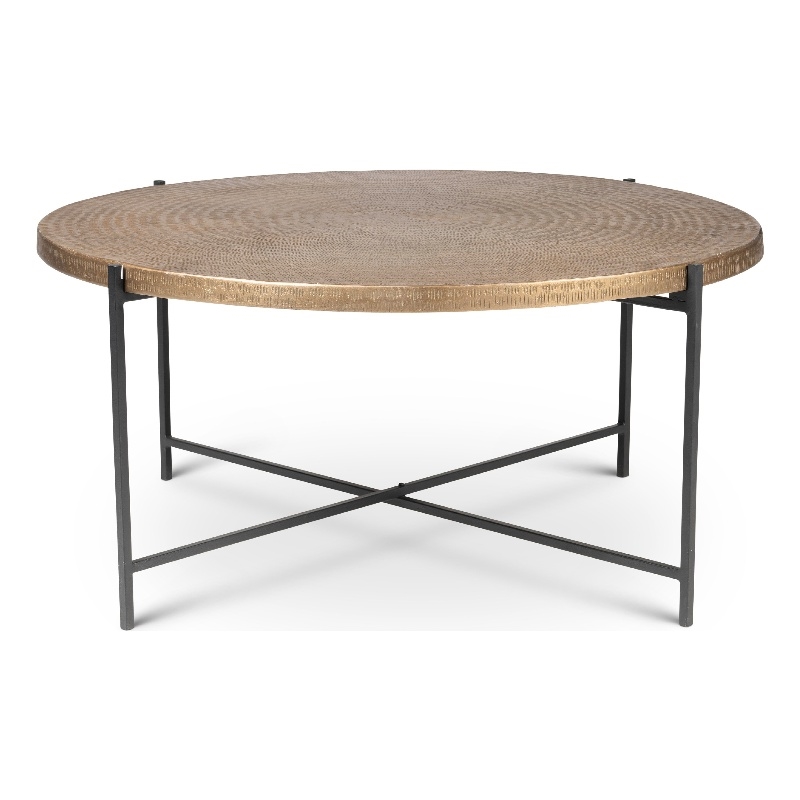 Urbia Elements Navi Coffee Table in Antique Brass
