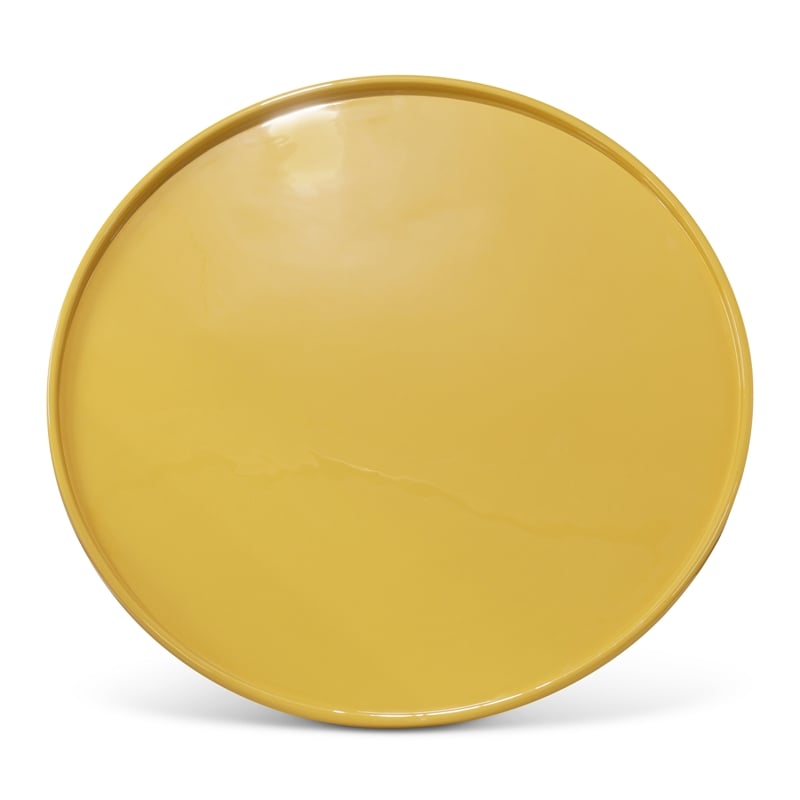Urbia Eclat Sofia Enamel Coffee Table in Yellow Ochre