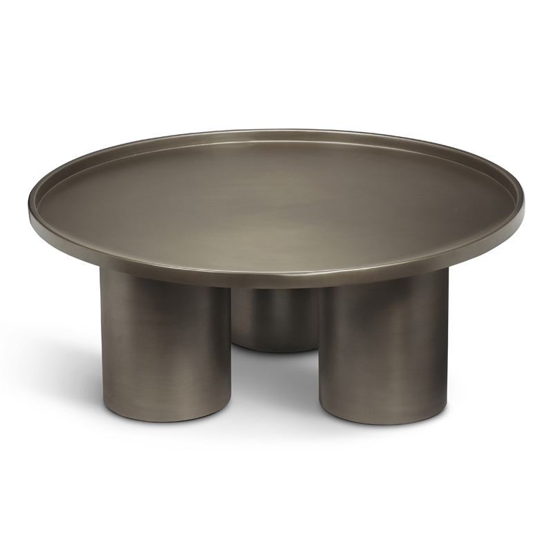 Urbia Eclat Sofia Industrial Coffee Table in Industrial Nickel