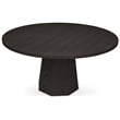Urbia IE Series Kaia Round Dining Table in Charcoal