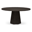 Urbia IE Series Kaia Round Dining Table in Charcoal