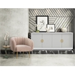Urbia Elements Pavo End Table in Antique Brass