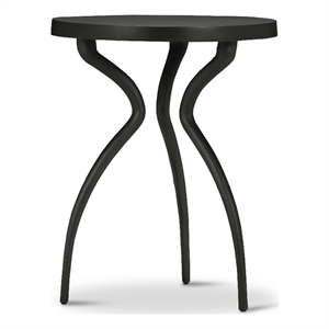 Urbia Elements Sarp End Table in Antique Zinc