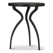 Urbia Elements Sarp End Table in Antique Zinc