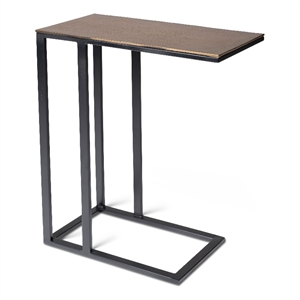 Urbia Elements Tanu C-Table End Table in Antique Brass