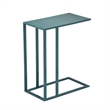 Urbia Elements Tanu C-Table Enamel Top End Table in Teal