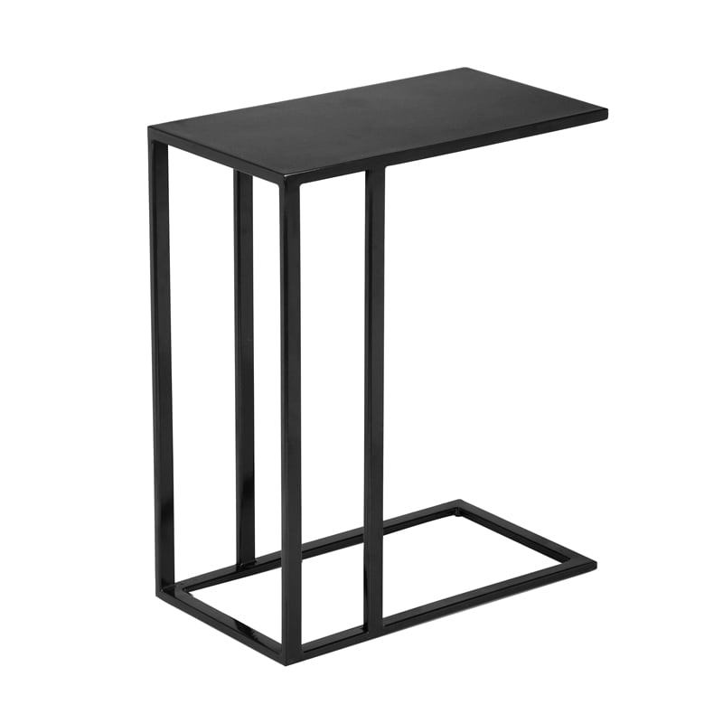 Urbia Elements Tanu C-Table End Table in Antique ZInc