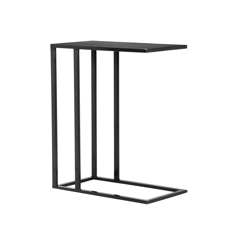 Urbia Elements Tanu C-Table End Table in Antique ZInc