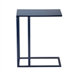 Urbia Elements Tanu C-Table Enamel Top End Table in Navy