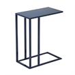 Urbia Elements Tanu C-Table Enamel Top End Table in Navy