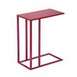 Urbia Elements Tanu C-Table Enamel Top End Table in Plum