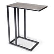 Urbia Elements Tanu C-Table End Table in Vintage Silver