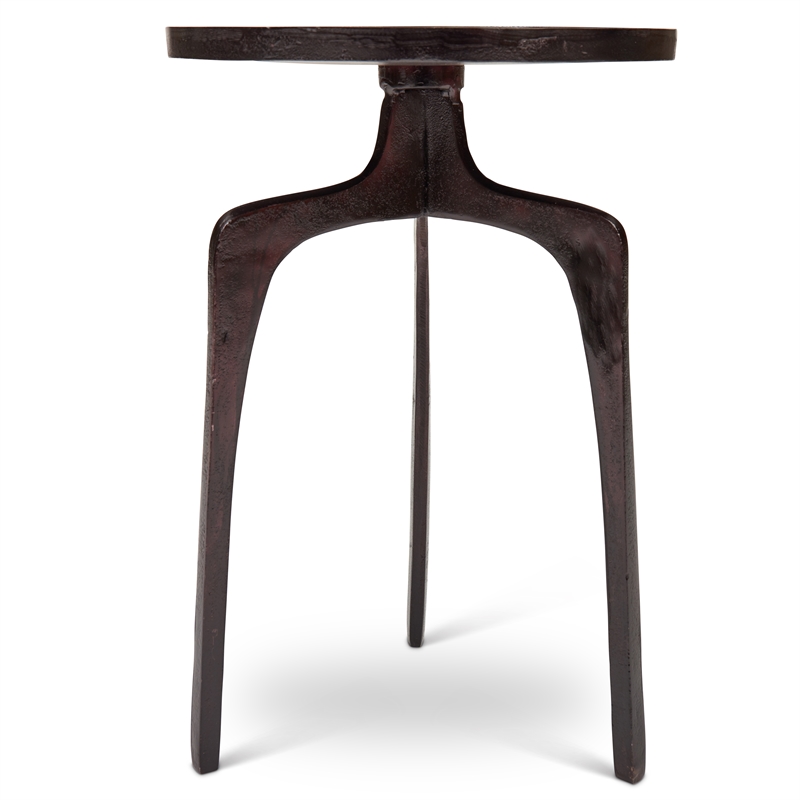 Urbia Elements Vinya End Table in Raw Bronze