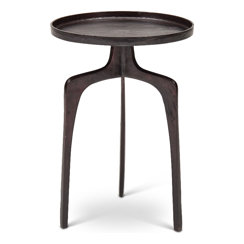 Urbia Elements Vinya End Table in Raw Bronze