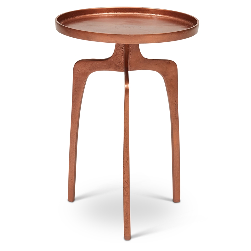 Urbia Elements Vinya End Table in Vintage Copper