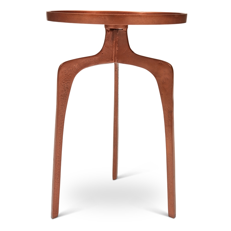Urbia Elements Vinya End Table in Vintage Copper