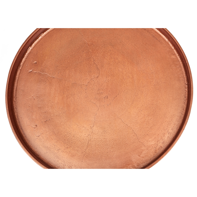 Urbia Elements Vinya End Table in Vintage Copper