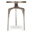 Urbia Elements Vinya End Table in Vintage Silver