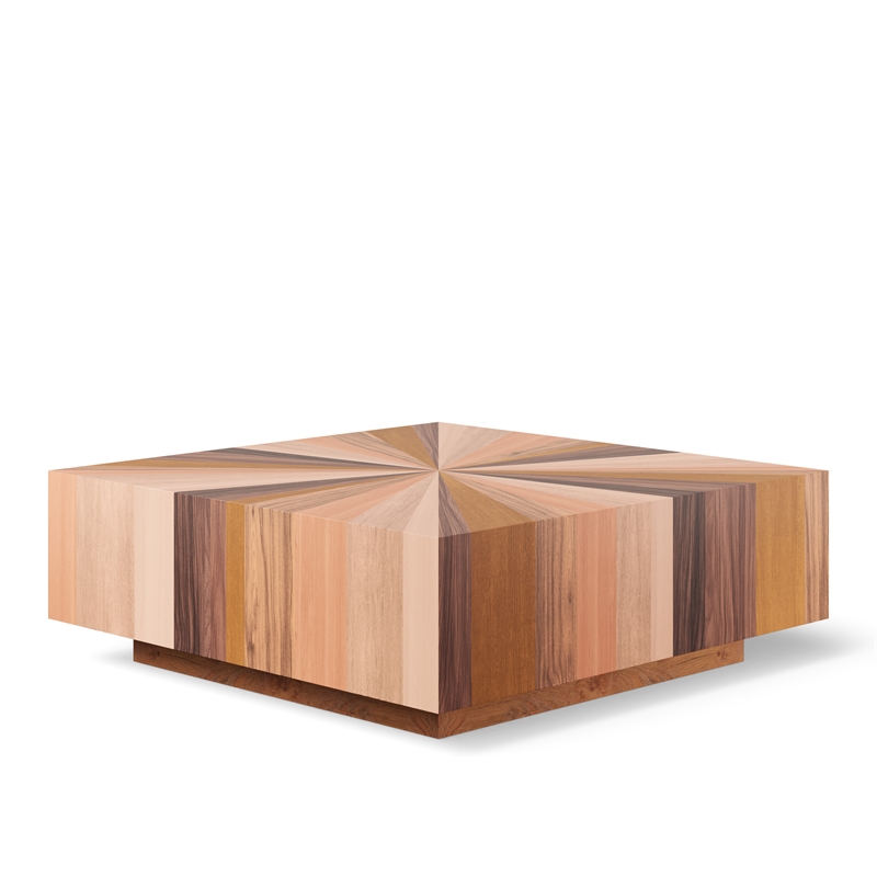 Urbia IE Series Sun Coffee Table in Mixed Wood