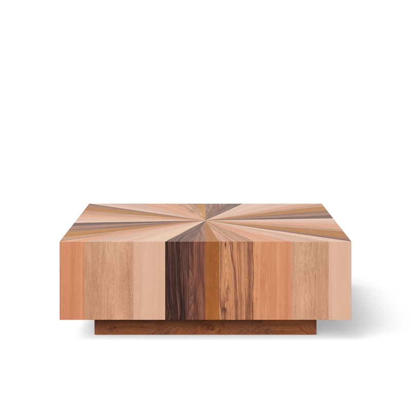 Urbia IE Series Sun Coffee Table in Mixed Wood
