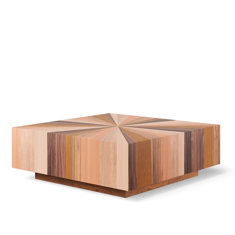 Urbia IE Series Sun Coffee Table in Mixed Wood