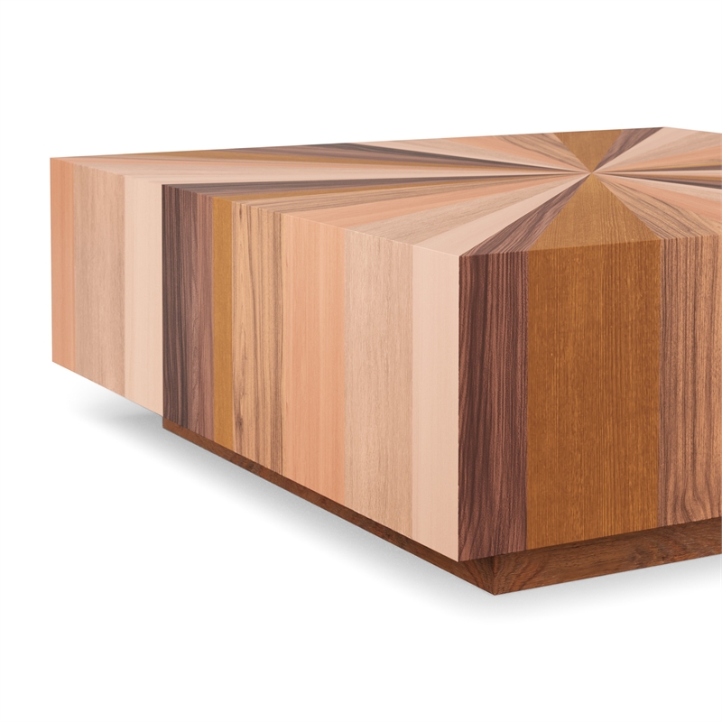 Urbia IE Series Sun Coffee Table in Mixed Wood