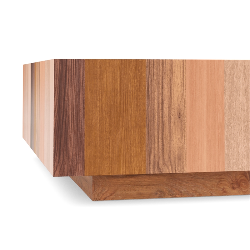 Urbia IE Series Sun Coffee Table in Mixed Wood