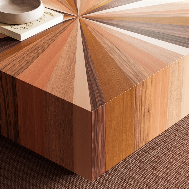Urbia IE Series Sun Coffee Table in Mixed Wood