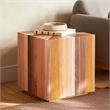 Urbia IE Series Sun End Table in Mixed Wood