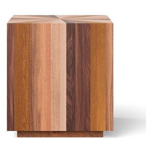 Urbia IE Series Sun End Table in Mixed Wood