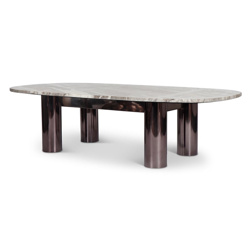 Urbia Marbelle Elliott Coffee Table in Toronto Sand Marble Finish