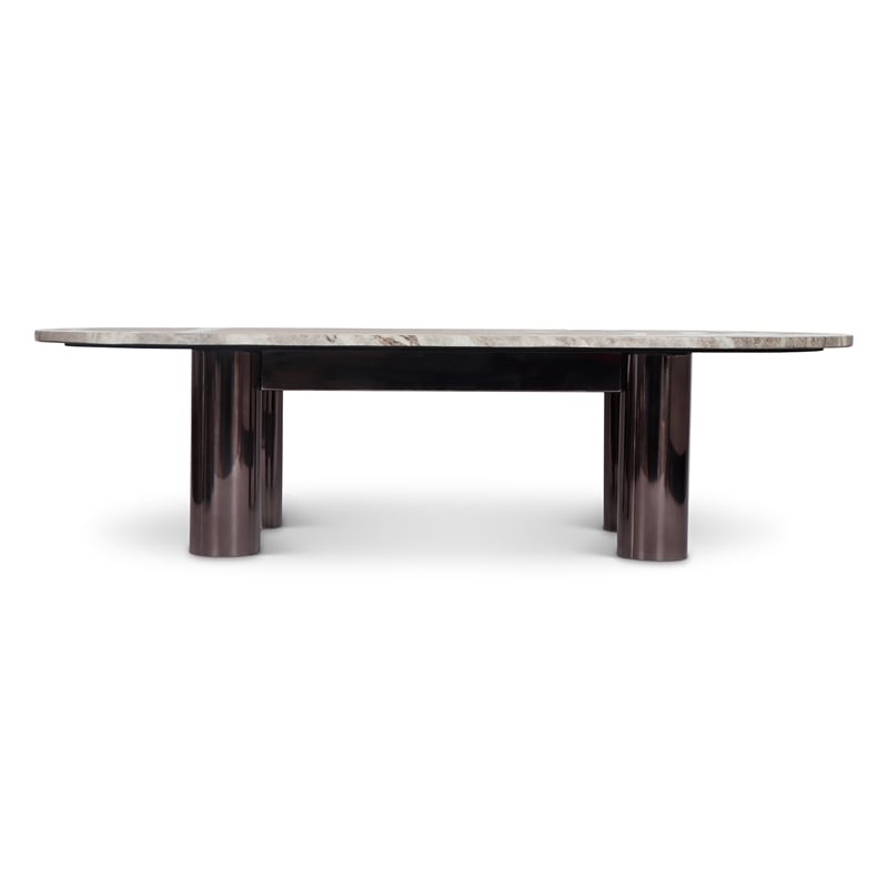 Urbia Marbelle Elliott Coffee Table in Toronto Sand Marble Finish