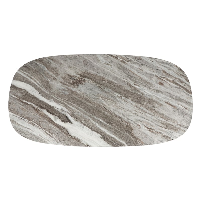 Urbia Marbelle Elliott Coffee Table in Toronto Sand Marble Finish