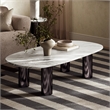 Urbia Marbelle Elliott Coffee Table in Toronto Sand Marble Finish