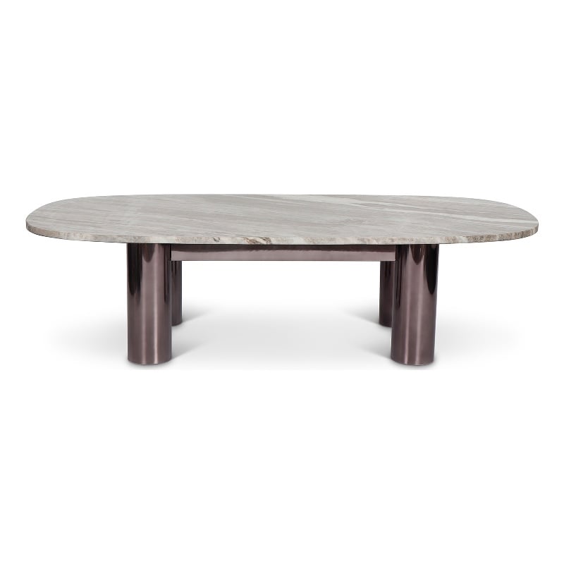Urbia Marbelle Elliott Coffee Table in Toronto Sand Marble Finish