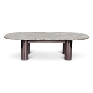 Urbia Marbelle Elliott Coffee Table in Toronto Sand Marble Finish