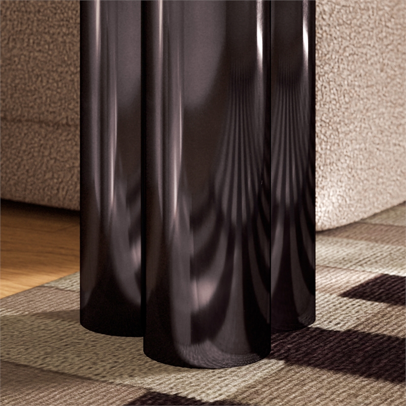 Urbia Marbelle Martie Side Table in Toronto Sand Marble Finish