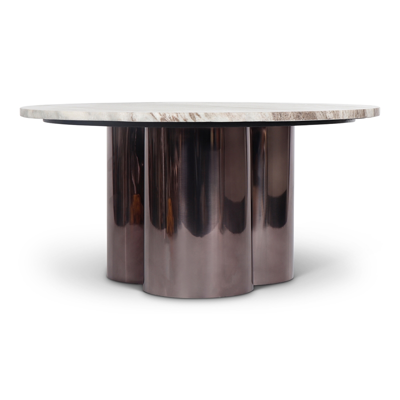 Urbia Marbelle Martie Coffee Table in Toronto Sand Marble Finish