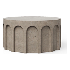 Urbia Mixx Atlas Round Coffee Table in Dark Grey